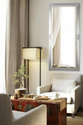 Mirroroutlet Austen Silver Elegant Full Length Mirror 160 X 74Cm - thumbnail 1
