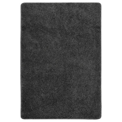 Walplus Shaggy Rug Dark Grey 120X170 Cm Anti Slip - image 1