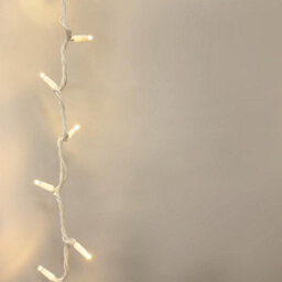 Christmas Tree World Crownvine 10M Dual Colour Fairy Lights - 100 Leds Warm/ Bright White - White Rubber Cable (For Crownvine Lights) - thumbnail 3