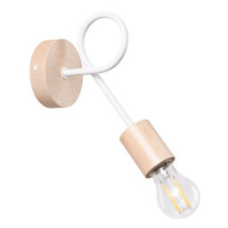Luminosa Lighting Luminosa Ember Minimalist Wall Lamp White - thumbnail 1