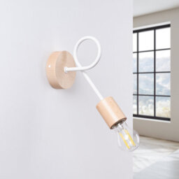 Luminosa Lighting Luminosa Ember Minimalist Wall Lamp White - thumbnail 2