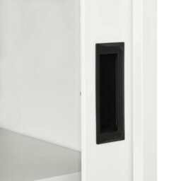 Vidaxl Sliding Door Cabinet White 90X40X90 Cm Steel - thumbnail 8