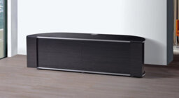 "Mda Designs Sirius 1600 Cabinet With Beamthru Remote-Friendly Gloss Black With Black Trims For Flat Screen Tvs Up To 70""" - thumbnail 4