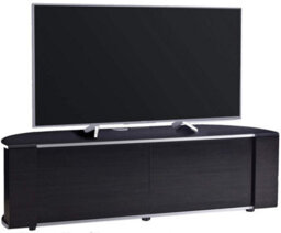 "Mda Designs Sirius 1600 Cabinet With Beamthru Remote-Friendly Gloss Black With Black Trims For Flat Screen Tvs Up To 70""" - thumbnail 1