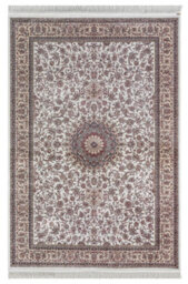 MiHOMEUK Minyatur Premium Quality V0219A White Abstract Modern Turkish Area Rug - 120 X 180 Cm - thumbnail 1