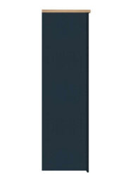 Birlea Highgate 2 Door Wardrobe Navy Blue & Oak - thumbnail 6