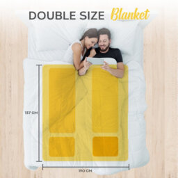Monhouse Premium Fleece Electric Blanket - Heated Under Blanket, 9 Heat Settings, Fitted Heated Mattress Cover - Double 137X190Cm - thumbnail 9