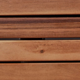 Wyld And Coco Outdoor Kitchen Cabinet Brown Acacia Wood With Steel Top And Single Door - 50 X 50 X 83 Cm - thumbnail 8