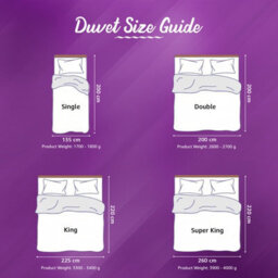 Lazzaro King Duvet 10.5 Tog Premium Coverless Microfiber Quilt Soft Breathable Antibacterial Designed In Uk - thumbnail 8