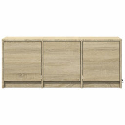 Berkfield Sturdy Tv Cabinet With Led Sonoma Oak 97X34X40 Cm Engineered Wood - thumbnail 6