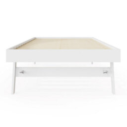 Gfw Madrid Wooden Trundle Bed Single White - thumbnail 4