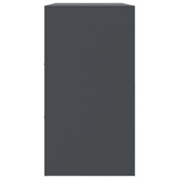 Berkfield Sideboard Anthracite 99X39X73 Cm Steel - thumbnail 8