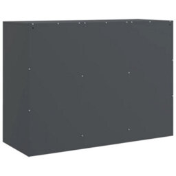Berkfield Sideboard Anthracite 99X39X73 Cm Steel - thumbnail 9