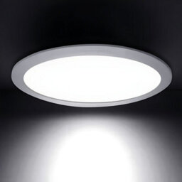 Long Life Lamps Company 18W Led Round Recessed Ceiling Panel 6500K Cool White - thumbnail 7
