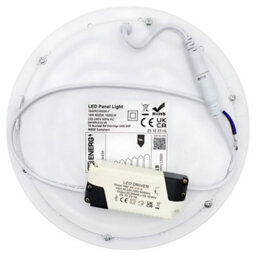 Long Life Lamps Company 18W Led Round Recessed Ceiling Panel 6500K Cool White - thumbnail 5