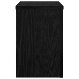 Walplus Plant Stand 2 Pcs Black Oak 20 X 20 X 30 Cm Engineered Wood - thumbnail 7