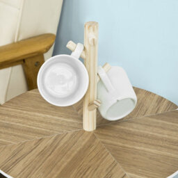 Sobuy Fbt38-Nw, Round Nesting Tables Set Of 3 Small Side End Tables,wood Effect,w40Xd40Xh67 - thumbnail 7