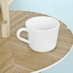 Sobuy Fbt38-Nw, Round Nesting Tables Set Of 3 Small Side End Tables,wood Effect,w40Xd40Xh67 - thumbnail 5