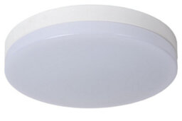 Lucide Biskit Modern Flush Ceiling Light Bathroom 40Cm - Led - 1X36W 2700K - Ip44 - White - thumbnail 2