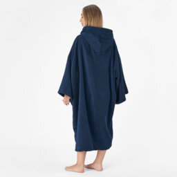 OHS Adult Poncho Oversized Hooded Towel Bath Robe - thumbnail 3