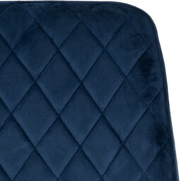 Seconique Hamilton Large Dining Set Oak Effect With 6 Sapphire Blue Velvet Avery Chairs - thumbnail 9