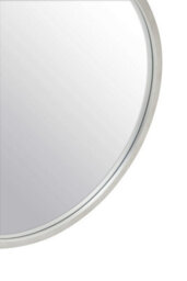 Orsina Saska Small Antique Silver Wall Mirror - thumbnail 4