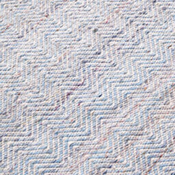Pacific Lifestyle Outdoor Indoor Aqua Blue And White Inca Pattern Rug - thumbnail 5