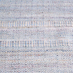 Pacific Lifestyle Outdoor Indoor Aqua Blue And White Inca Pattern Rug - thumbnail 3