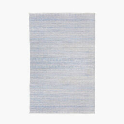 Pacific Lifestyle Outdoor Indoor Aqua Blue And White Inca Pattern Rug - thumbnail 2