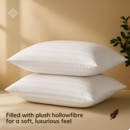 Opulent Home Hotel Quality Ultra Soft Striped Pillow - Anti-Allergy, Medium-Firm Support - Pack Of 1 - thumbnail 6