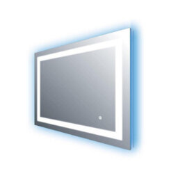 Plum&clay Luca Led Illuminated Backlit Bathroom Mirror With White And Blue Light (H)600mm (W)800mm - thumbnail 2