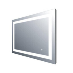 Plum&clay Luca Led Illuminated Backlit Bathroom Mirror With White And Blue Light (H)600mm (W)800mm - thumbnail 1