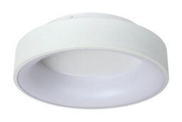 Lucide Mirage Modern Flush Ceiling Light 38Cm - Led Dim. - 1X22W 2700K - White - thumbnail 2