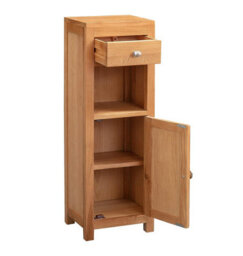 Hallowood Furniture Waverly Oak Bathroom Cabinet - thumbnail 8