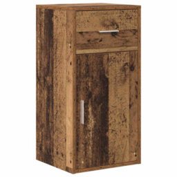 Berkfield Stylish Corner Desk Old Wood 102X88X75 Cm Engineered Wood - thumbnail 6