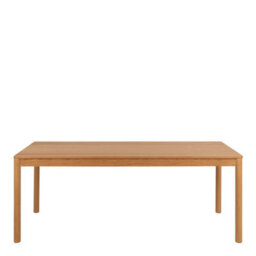 Wyld Haus Oxford 8-Seater Natural Oak Veneer Dining Table 200X100Cm - thumbnail 3