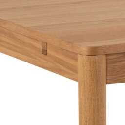Wyld Haus Oxford 8-Seater Natural Oak Veneer Dining Table 200X100Cm - thumbnail 5