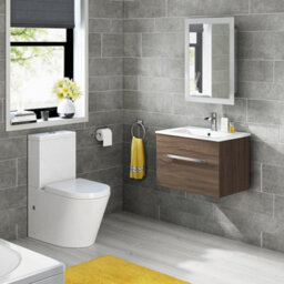 Ibathuk Bristol Wall Mounted Stainless Steel Bathroom Mirror Cabinet, Modern Sliding Door Storage Unit With Shelf, 660 X 480mm - thumbnail 6