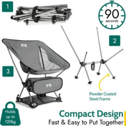 Trail Outdoor Leisure Lightweight Folding Camping Chair - thumbnail 5
