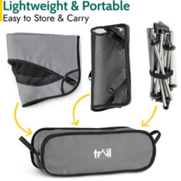 Trail Outdoor Leisure Lightweight Folding Camping Chair - thumbnail 4
