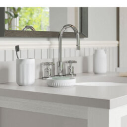 Beslagsboden - Soap Dispenser. Freestanding. White. Height 136 mm. - thumbnail 2