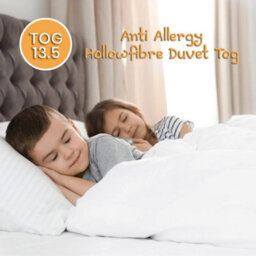 Ameha Single Duvet Quilt 13.5 Tog Extreme Winter Warm Anti Allergy Soft Breathable All Season Down Duvets 135X200Cm - thumbnail 9