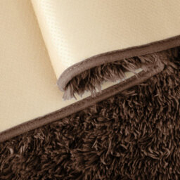 Ameha Round Rugs Living Room Brown Area Rugs 120 X 120Cm For Bedroom Anti Slip Thick Pile Small Fluffy Shaggy Rug Non Shedding - thumbnail 7