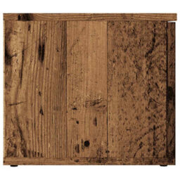 Berkfield Sturdy Tv Cabinet Old Wood 80X34X30 Cm Engineered Wood - thumbnail 5