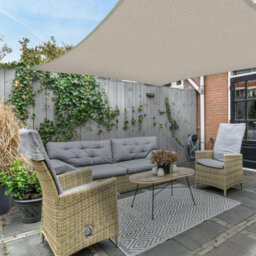 White 3X3M Shade Sail Uv Resistant - thumbnail 8