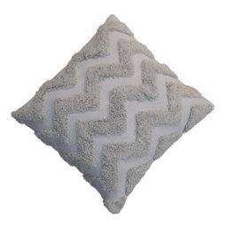 Wyld Haus Set Of 2 Nopparat Natural Grey Zig-Zag Rectangular Cushions 450 X 150 mm - thumbnail 5