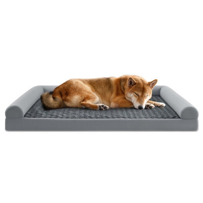 Costway Orthopedic Foam Dog Bed Xxl Sized Large Pet Bed 135 X 90 X 18 Cm - image 1