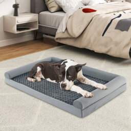 Costway Orthopedic Foam Dog Bed Xxl Sized Large Pet Bed 135 X 90 X 18 Cm - thumbnail 9