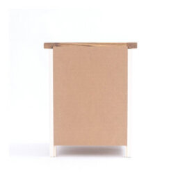 Cabinet Bits Cosenza 2 Drawer Bedside Table Brass Drop Handle - thumbnail 8
