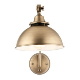 Pagazzi Lighting Pagazzi Madison Adjustable Antique Brass Wall Light - thumbnail 9